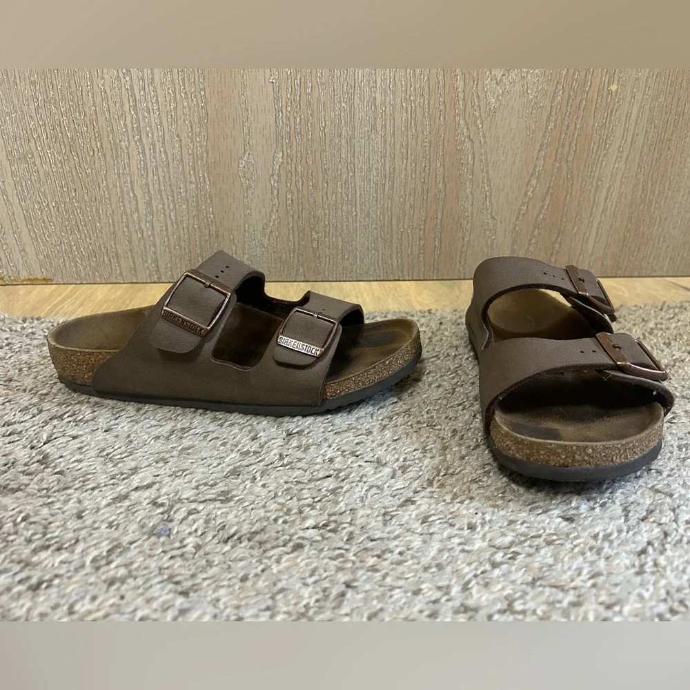 Birkenstock Arizona Sandals Mocha Unisex Little Kids Brown Size 32 1 Outdoor Run